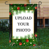 Lofaris Personalized Pine Cones Stars Christmas Garden Flag